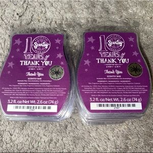 8 Thank You Wax Bars- sold as a set